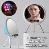 Multi-Function Led Mirror Alarm Clock Wireless Charger Bluetooth Speaker