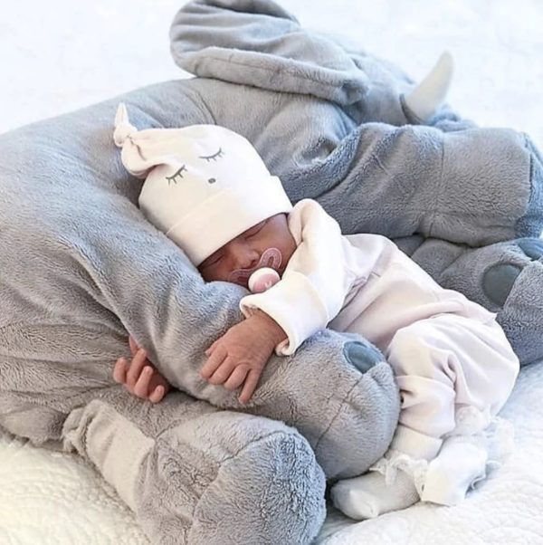 Elephant Cuddle Pillow