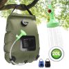 Portable Outdoor Camping Solar Bath Storage Bag 20L