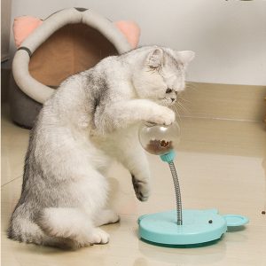 Pet Feeder Cat Toy Pets Leaking Food Ball Self-Playing