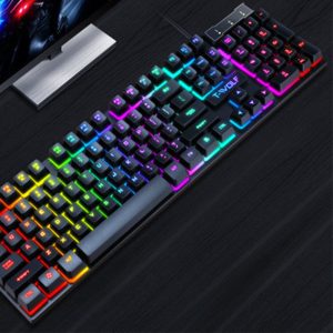 Gaming Usb Luminous Wired Keyboard Floating Manipulator