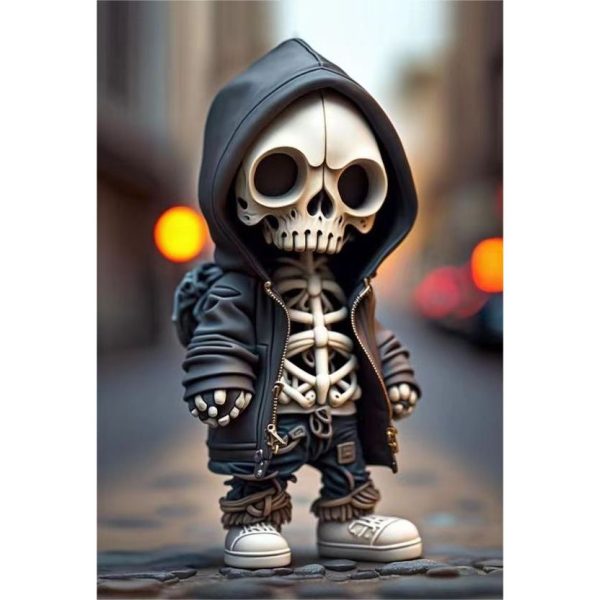 Halloween Skeleton Figurines