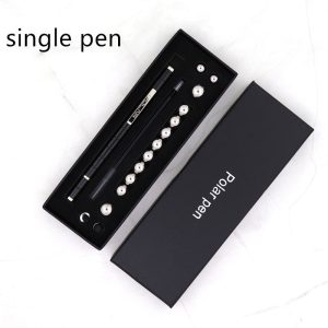 Stress Toys Fidget Magnetic Polar Pen With Stylus Ball Pen