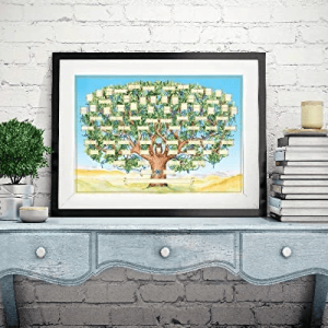 Family Tree Chart Diy Gift