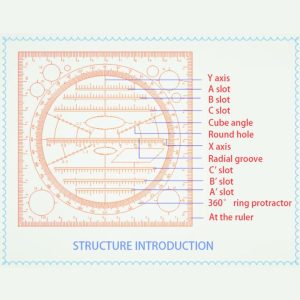 Multifunctional Drawing Ruler