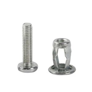 Crown Nuts With Screw (20 Pcs)