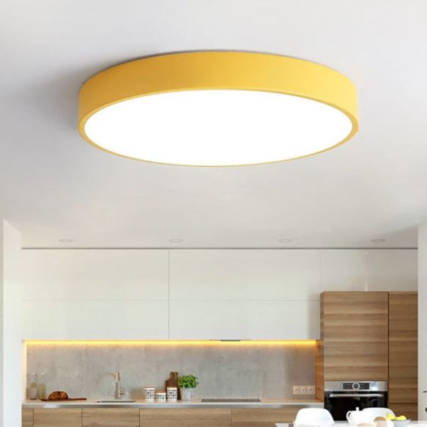 Morandi Modern Round Led Ceiling Lamp