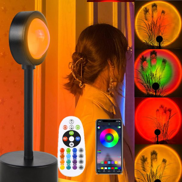 Sunset Projection Lamp Night Light Wall Decoration Lighting