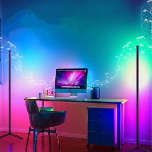 Smart App Controlled Rgb Bluetooth Corner Atmosphere Lamp