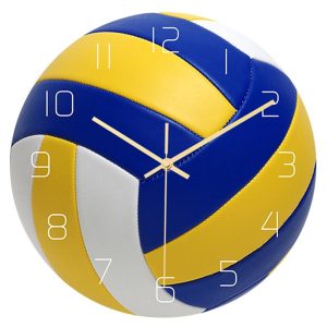 Sports Ball Silent Movement Wall Clock