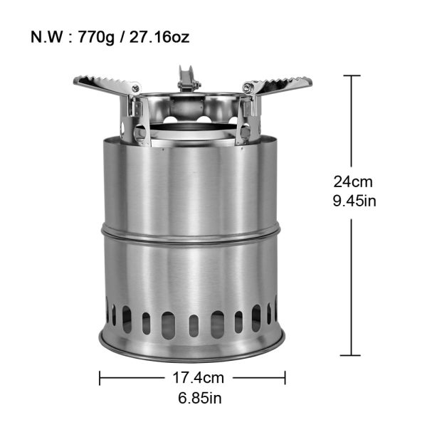 Portable Outdoor Barbecue Stove