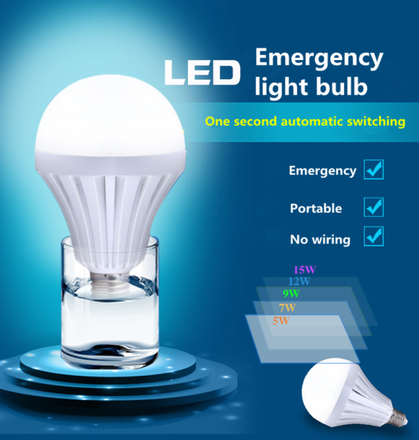 Led Emergency Bulb Lamp Led Emergency Bulb 5W 7W 9W 12W