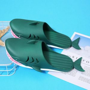 Shark Slippers Beach Shoes Home Flat Slippers