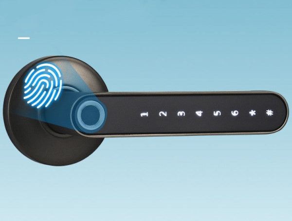 Smart Fingerprint Password Handle Lock