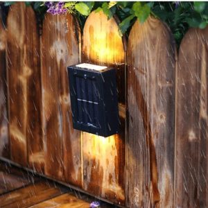 Solar Powered Outdoor Terrace Wall Light