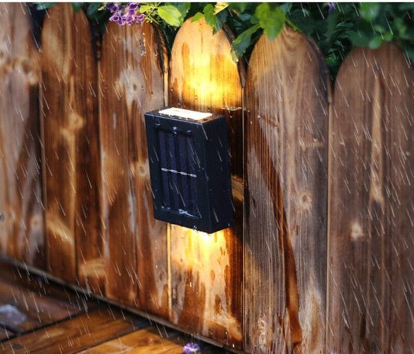 Solar Powered Outdoor Terrace Wall Light