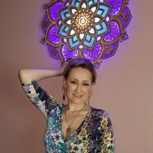 Mandala Yoga Room Night Light Led