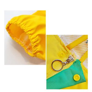 Pet Cute Dinosaur Raincoat