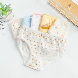 Girl'S Underwear Multi-Fancy Floral Triangle