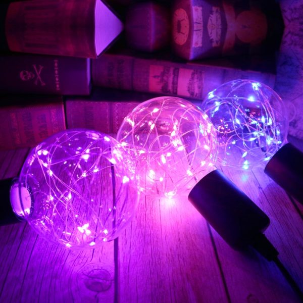 Led Glass Copper Lamp Bulb