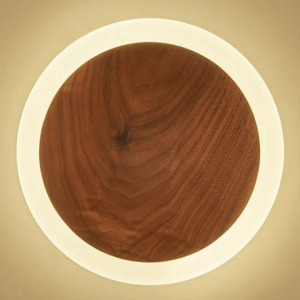 Nordic Walnut Led Wall Light