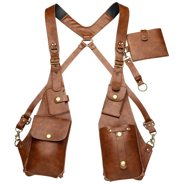 Leather AntiTheft Harness (5 Color)