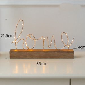 Letter Night Light