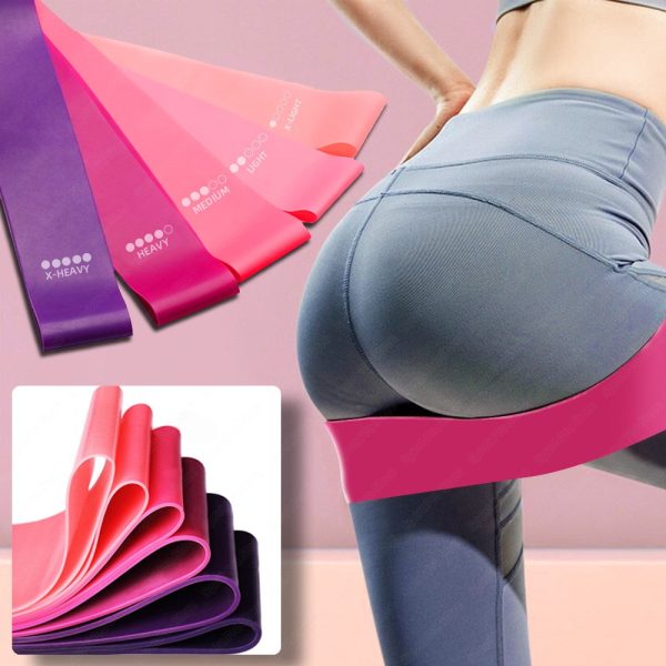 Mini Yoga Resistance Bands Sports Rubber Band For Fitness