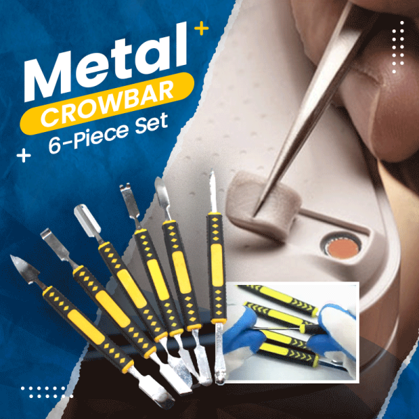 Metal Crowbar 6Piece Set