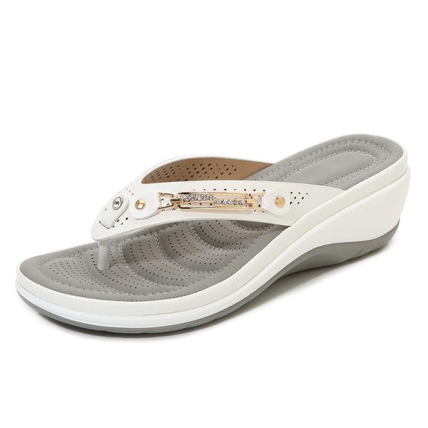 Women'S Arch Support Soft Cushion Flip Flops Thong Sandals Slippers