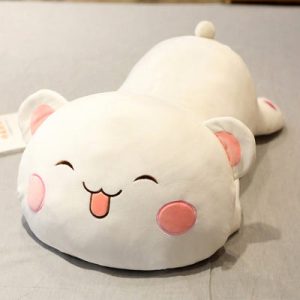 Lying Bear Doll Pillow Bed Hug Sleeping Doll Plush Toy