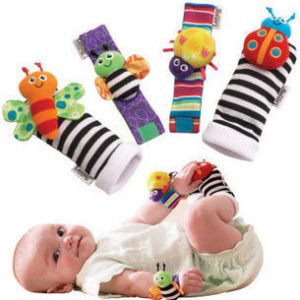 Newborn Baby Bracelet Cute Rattle Jewelry