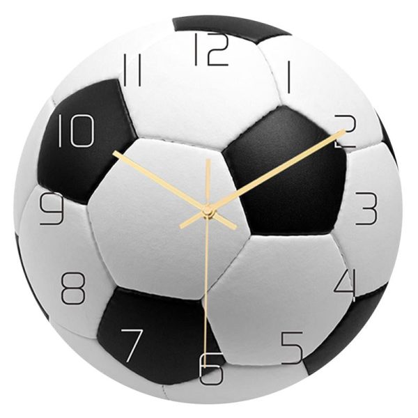 Sports Ball Silent Movement Wall Clock