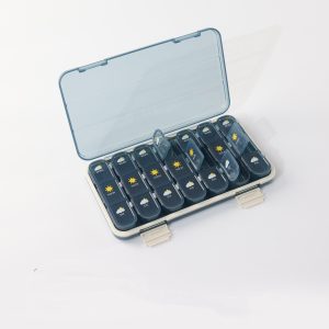 One Week Sealed Pill Box 21 - 28 Compartments