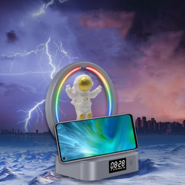 Magnetic Levitation Astronaut Bluetooth Speaker Rgb Mini Radio Tws Sound Box