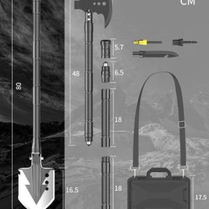 Outdoor Camping Equipment Multi-Function Shovel