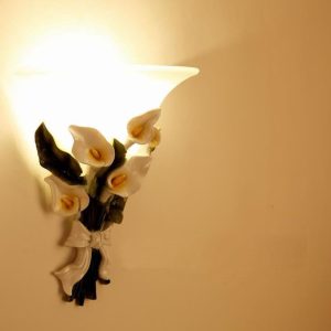 Floralight - Wall Lamp With 1 Arm And Flower Bush Shape