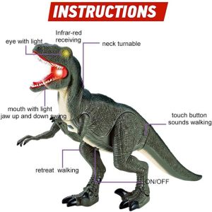 Simulation Walking Dinosaur Remote Control Toy