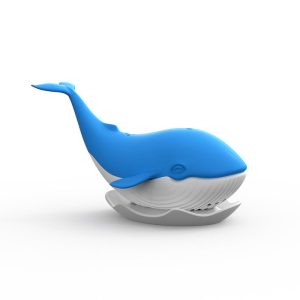 Silica Gel Whale Tea Bag Tea Strainer