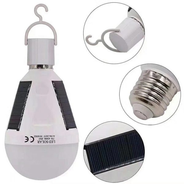 Led Outdoor Solar Emergency Light Bulb