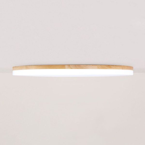 Ozawa Led Ceiling Lamp Wood Metal