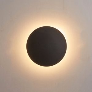 Glowaura - Modern Round Wall Lamp