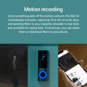 Smart Home Video Wireless Wifi Doorbell