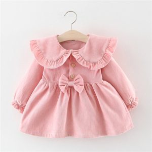 Spring And Autumn Baby Girl Long Sleeve Princess Dress