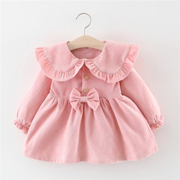 Spring And Autumn Baby Girl Long Sleeve Princess Dress