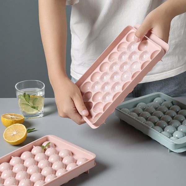 Silicone Ice Tray 3D Round Ice Molds