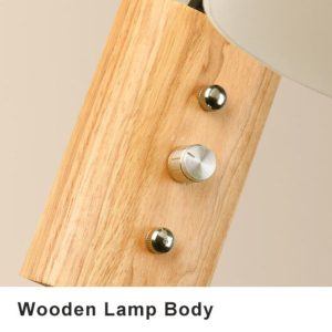 Wood Glow - Simple Wall Lamp With Wooden Arm