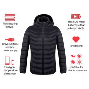 Lightweight Thermal Heated Jacket