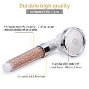 High Pressure Ionic Filtration Shower Head