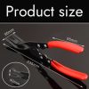 Plastic Rivet Snap Pliers